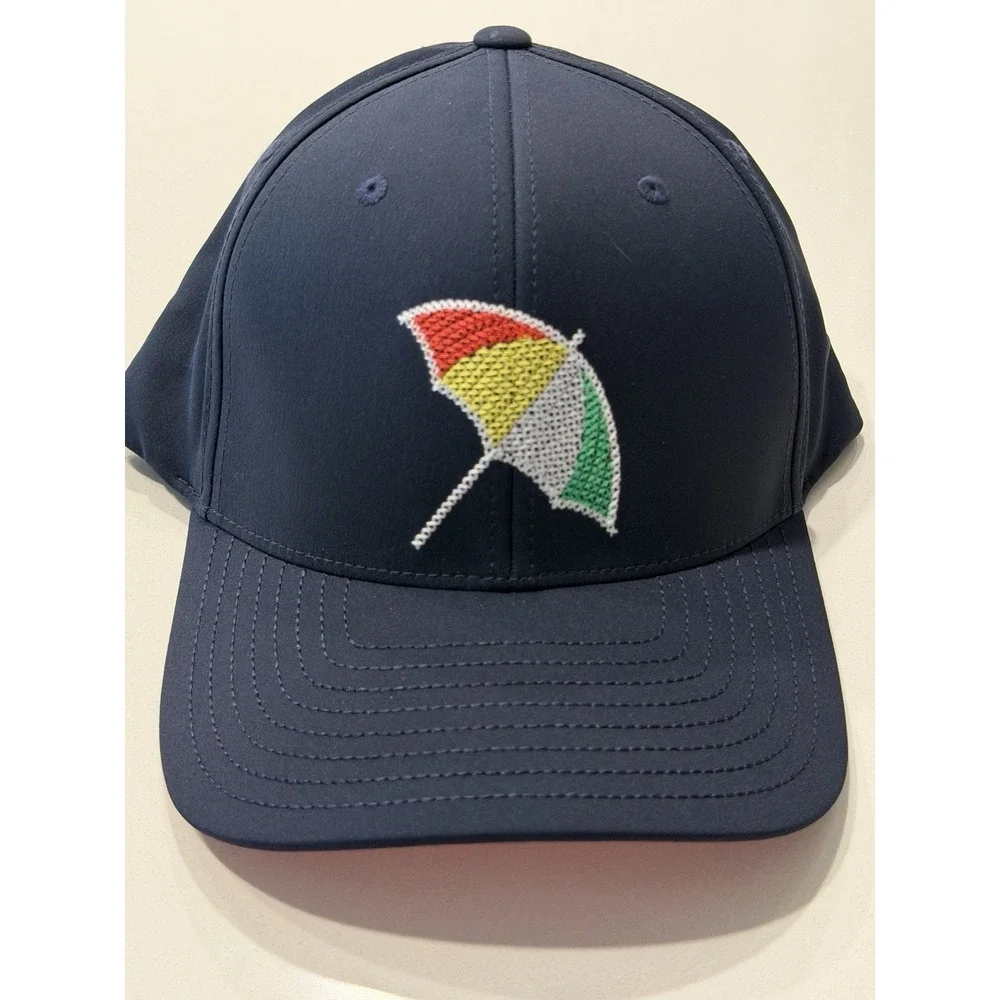Puma x Arnold Palmer API Crafted Cap 026307 Deep Navy Umbrella Logo OSFA NWT